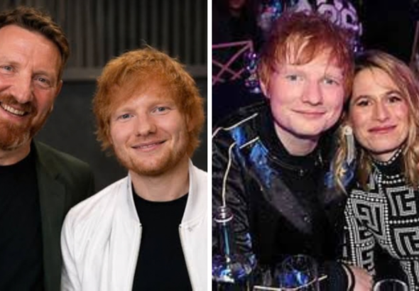 Sean Connolly and Ed Sheeran